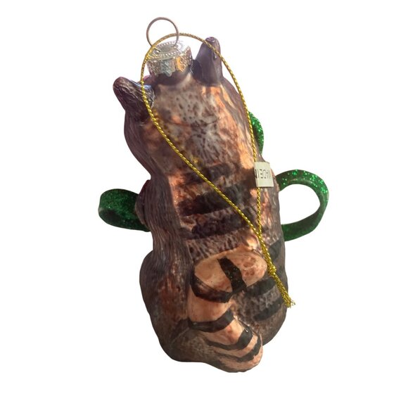 Vintage Kurt Adler Linnea Riley Glass Tabby Cat Ornament Art Institute Chicago - Picture 9 of 10